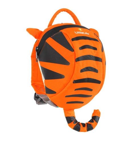 plecaczki dla przedszkolaka w kształcie tygrysa